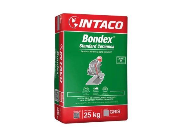 Ferretería Distribuidora Occidental Bondex Mortero adhesivo para cerámica.